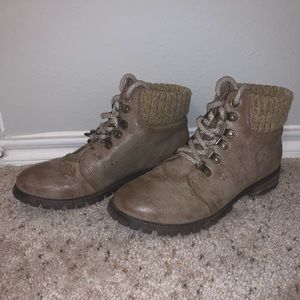 Dirty Laundry Combat Boots